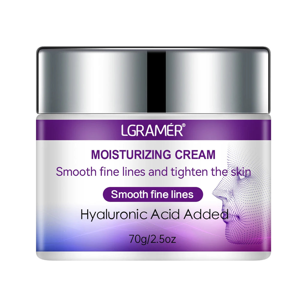 LGRAMER Hyaluronic Acid Face Cream – Moisture & Firming