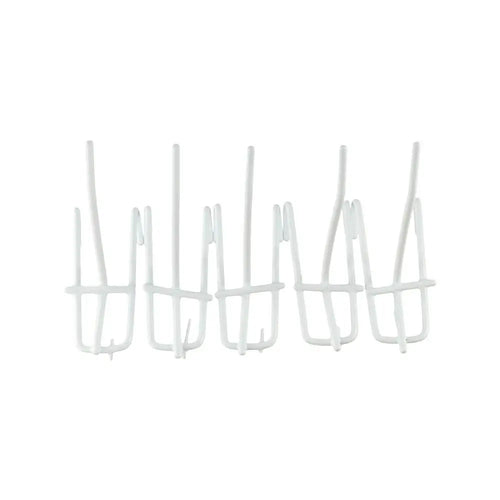 10-Pack Metal Mesh Panel Hooks | Reusable Grid Storage Hooks Mesh Panel Hooks Oasis Select