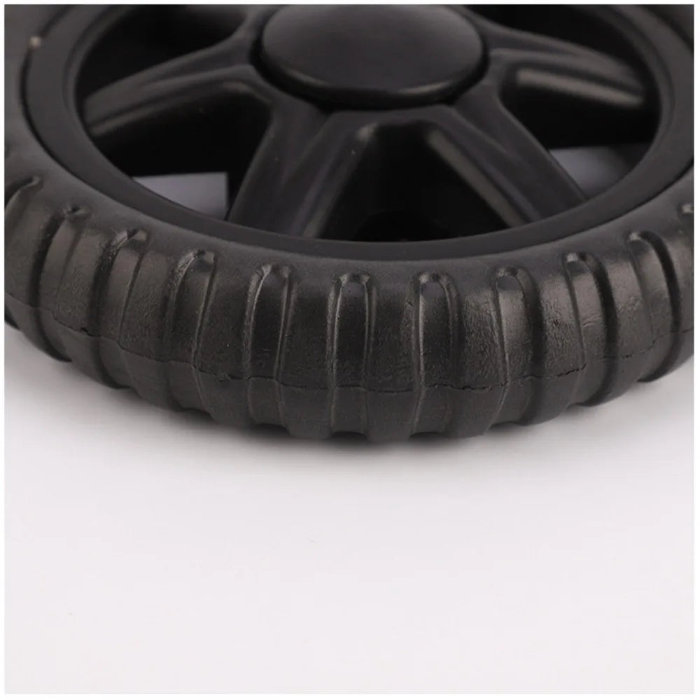 2Pcs 5in Wheel Shopping Cart Wheels Travelling Trolley Caster EVA Replacement Travel Suitcase Rubber Luggage Wheel