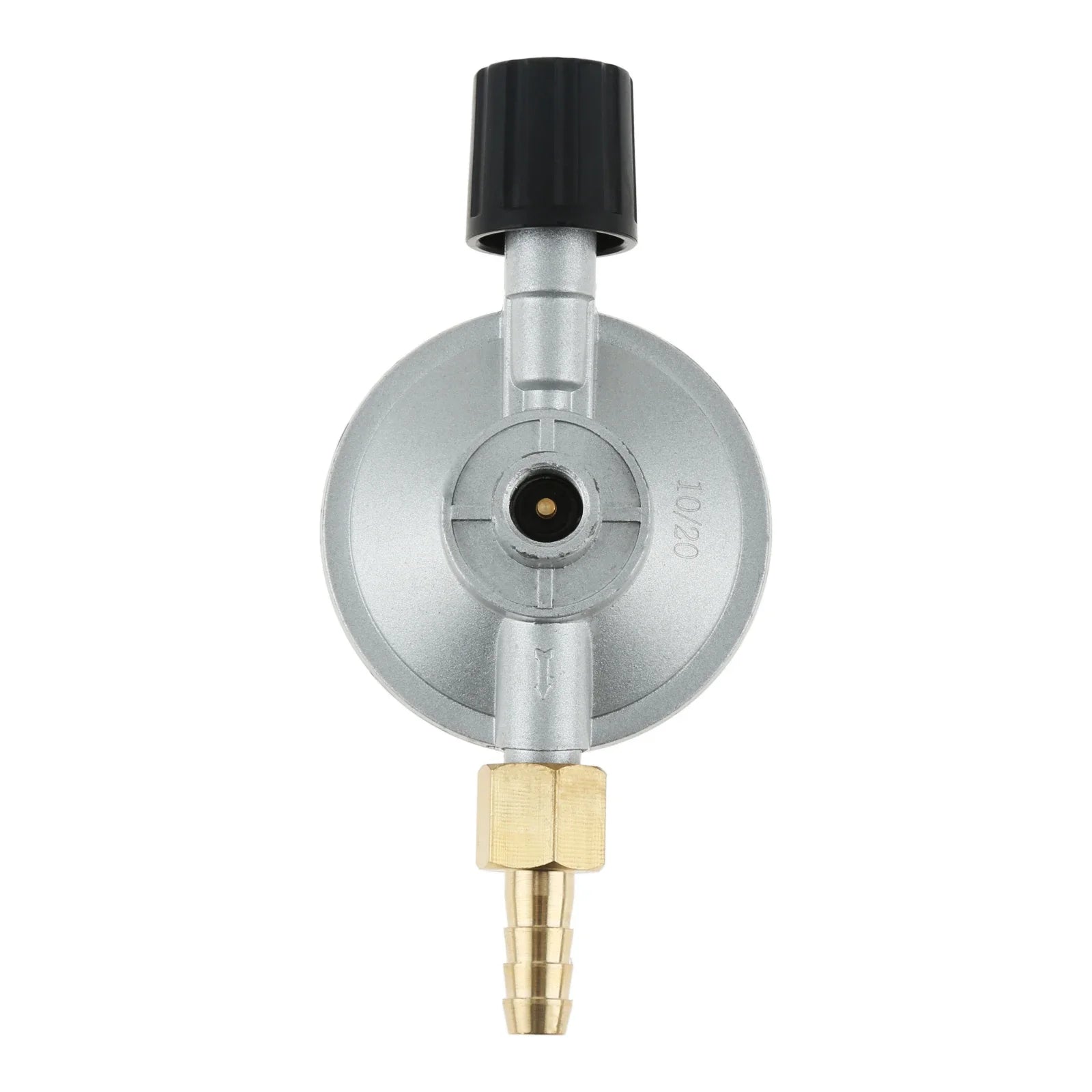Disposal Bottle Valve Adjustable Flow Low Pressure Propane Regulator 9.5mm Barb Hose Connection Connect Stove Grill Assembly Oasis Select