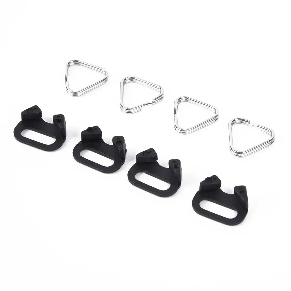 4PCS Camera Belt Hook Camera Shoulder Strap Triangle Split Ring Replacement ForFujifilm Olympus PentaxCamera Buckle Oasis Select