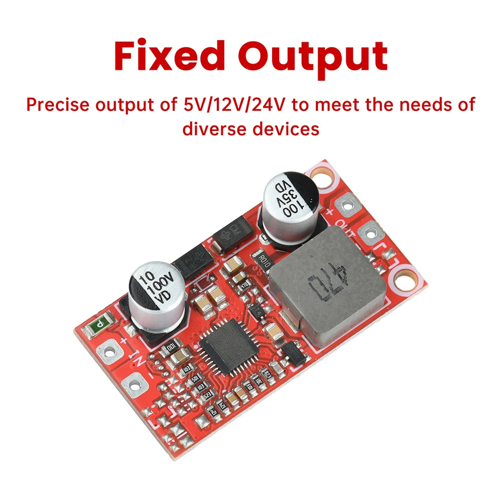 DC-DC Mini Buck Module 12-100V to 5V 12V 24V 3A High Conversion Low Ripple Power Conversion Module Oasis Select