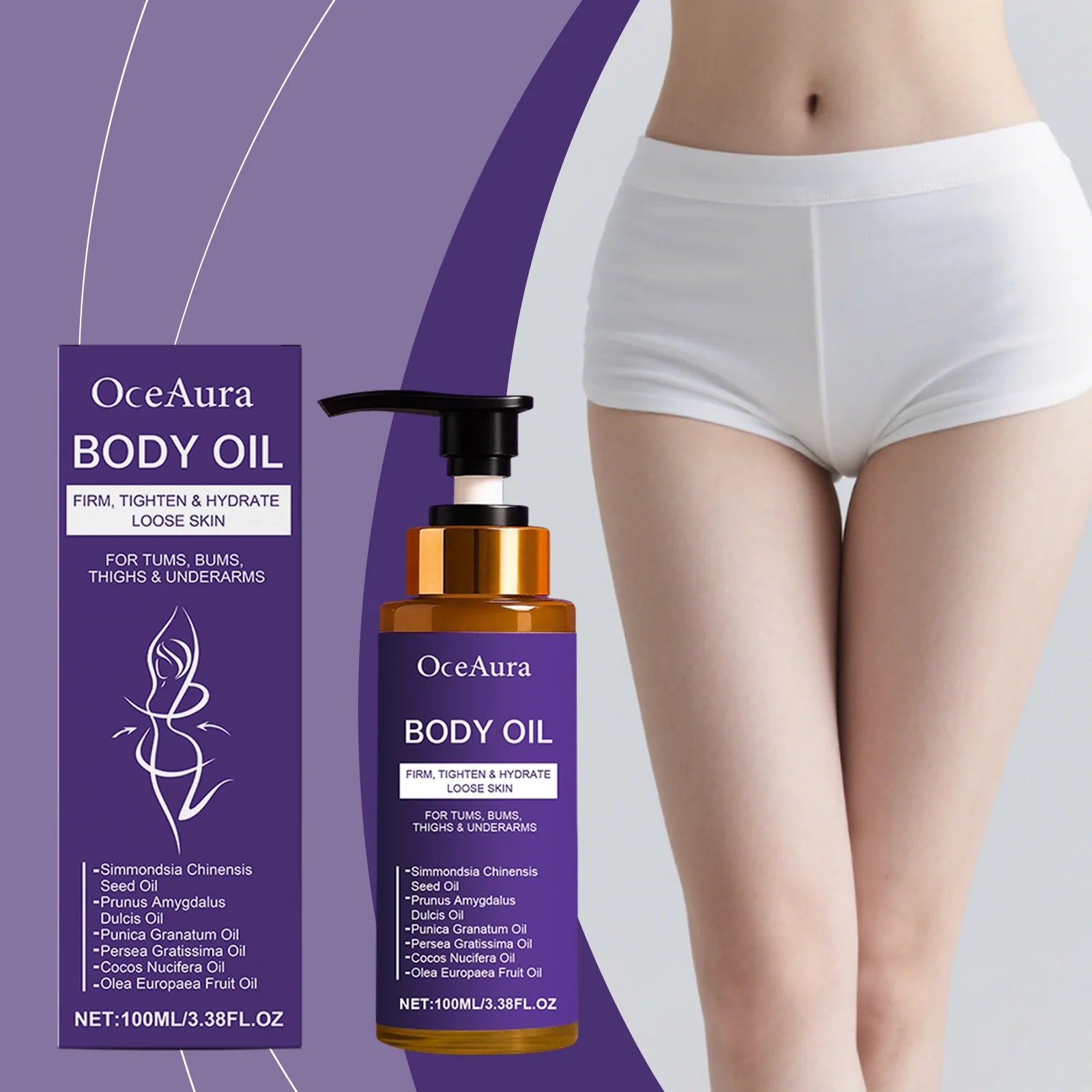 Body Moisturizing Care Oil - Gentle Formula for Body Care, Ideal for Daily Nourishment, Comfortable for Massage Oasis Select