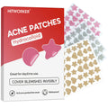 120 pieces/box HITWORKER star shaped glitter acne stickers odorless, gentle, non irritating, long-lasting acne stickers Oasis Select 120pcs