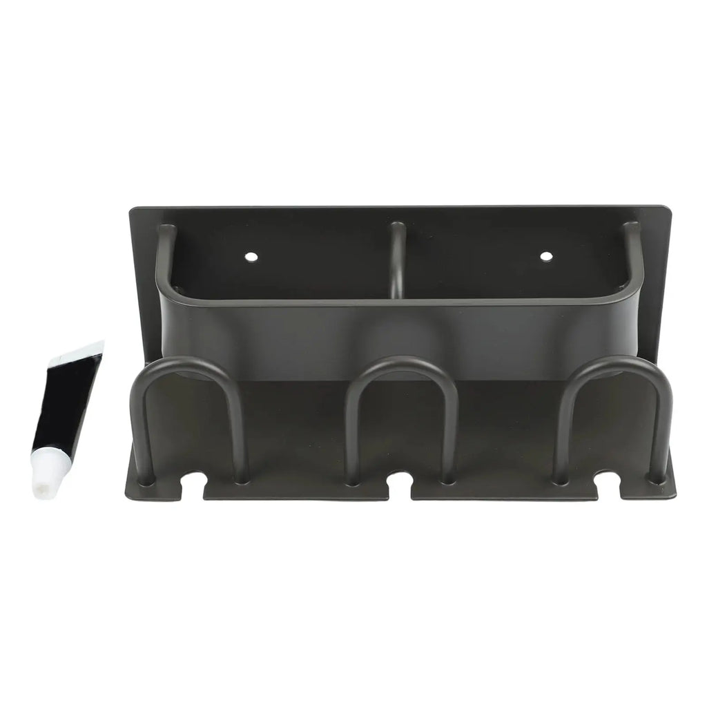 Wall Mounted Aluminum Toothbrush Holder – 3 Slot Organizer Toothbrush Holder Oasis Select