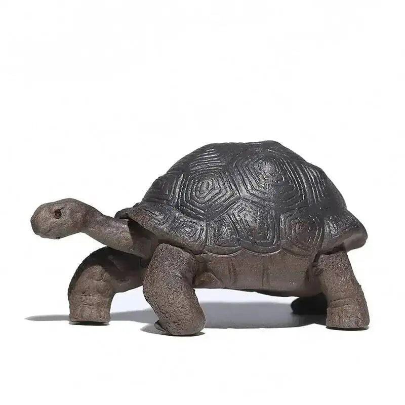 Zisha Tea Pet Turtle Ornament Small Turtle Nurturable Sculpture Tea Play Tea Play Чайные Украшения Oasis Select Big Turtle