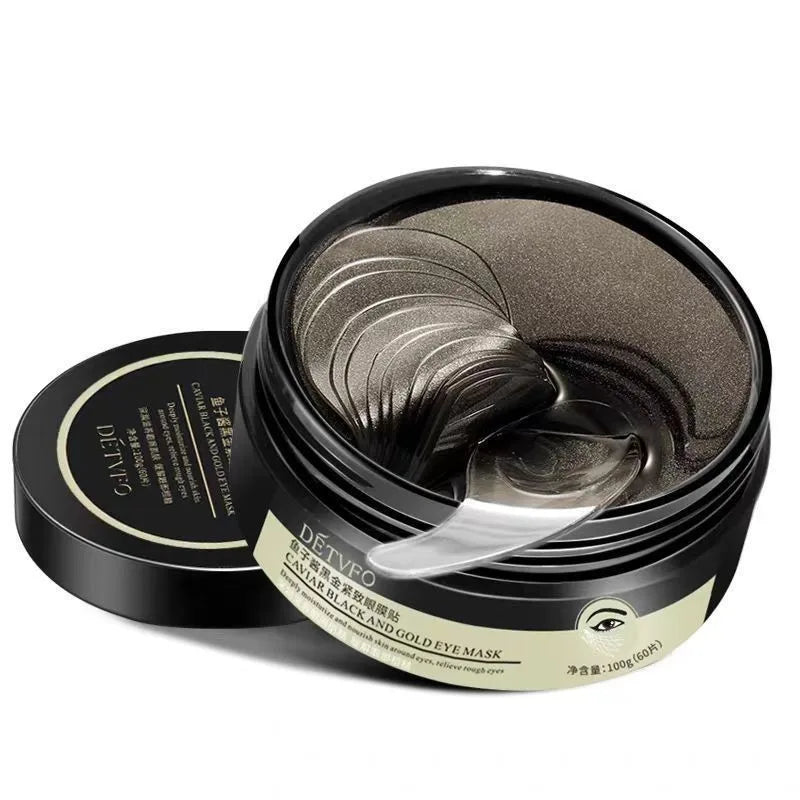60pc Caviar Collagen Eye Masks – Dark Circles & Firming Patches Collagen Eye Patches Oasis Select