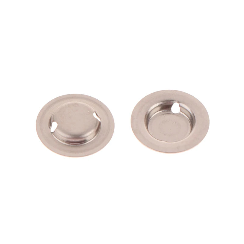 New Sale 100Pcs/Lot 18650 Lithium Battery Flat Head To Change The Tip Cap 18650 Li Battery Positive Spot Welding Tip Cap Gaskets Oasis Select