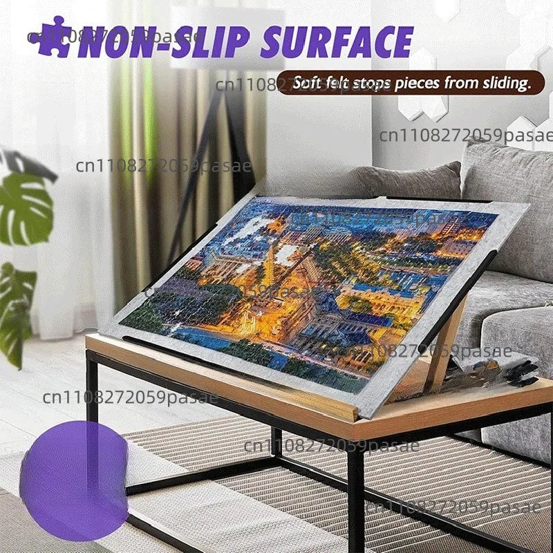 Foldable Puzzle Board with Sorting Trays & Anti-Slip Mat | 1500pc