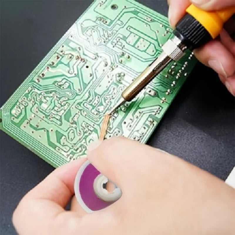Desoldering Mesh Braid Tape Wire Repair Tool Copper Welding Point Solder Remover for Wire Soldering Wick Tin Lead Cord Flux Oasis Select
