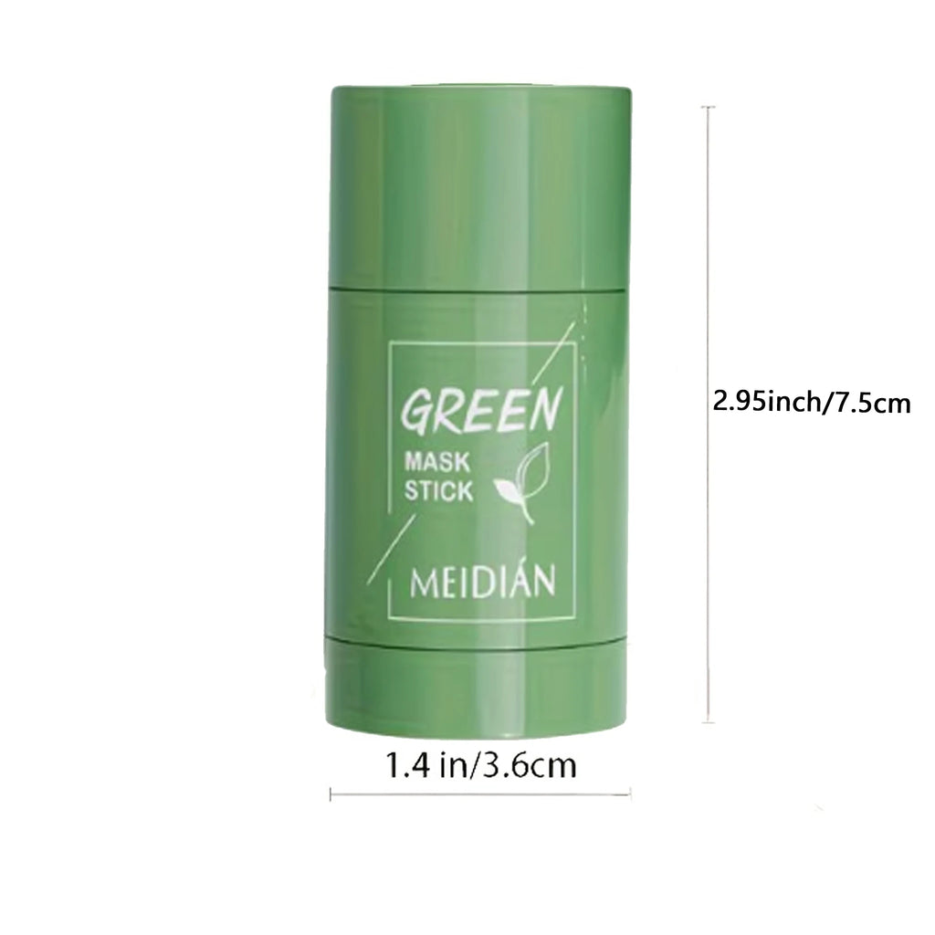 Green Tea & Eggplant Mud Mask Stick – Deep Clean & Moisturize Facial Mud Mask Oasis Select