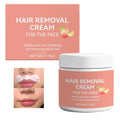Facial Hair Removal Cream, Natural Aloe Vera Quick Gentle Fast-Acting Hair Remover Cream for Face & Lip, Moisturizing & Soothing Oasis Select 50g