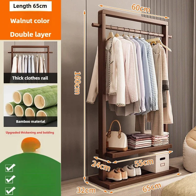 Multi-functional Hanging Hanger Floor-to-ceiling Bedroom Simple
