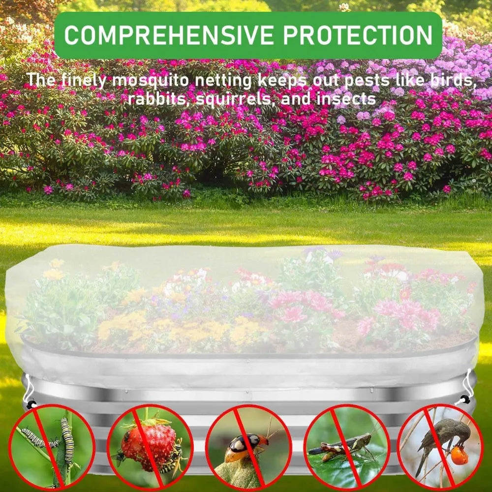 Garden Insect & Bird Protection Net | Breathable Barrier Mesh