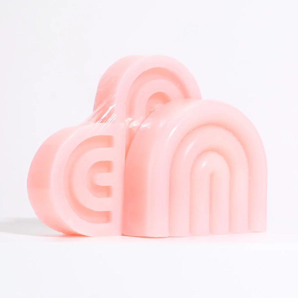 Rose Shaped Solid Shampoo Bar 80g – Plant-Based Foam Soap