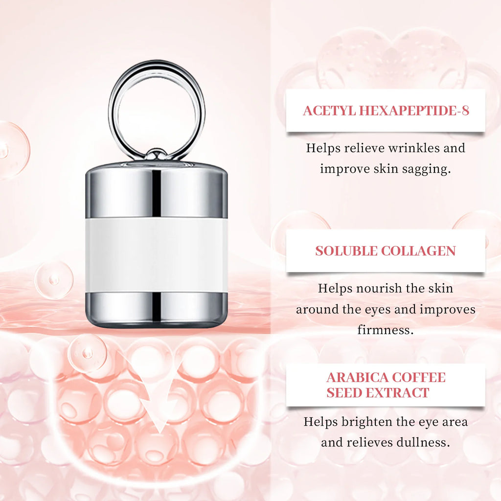 Jaysuing Electric Eye Cream Accelerate Absorption Moisturize Skin Fade Dark Circle Reduce Crow's Feet Automatic Roller Eye Serum Oasis Select