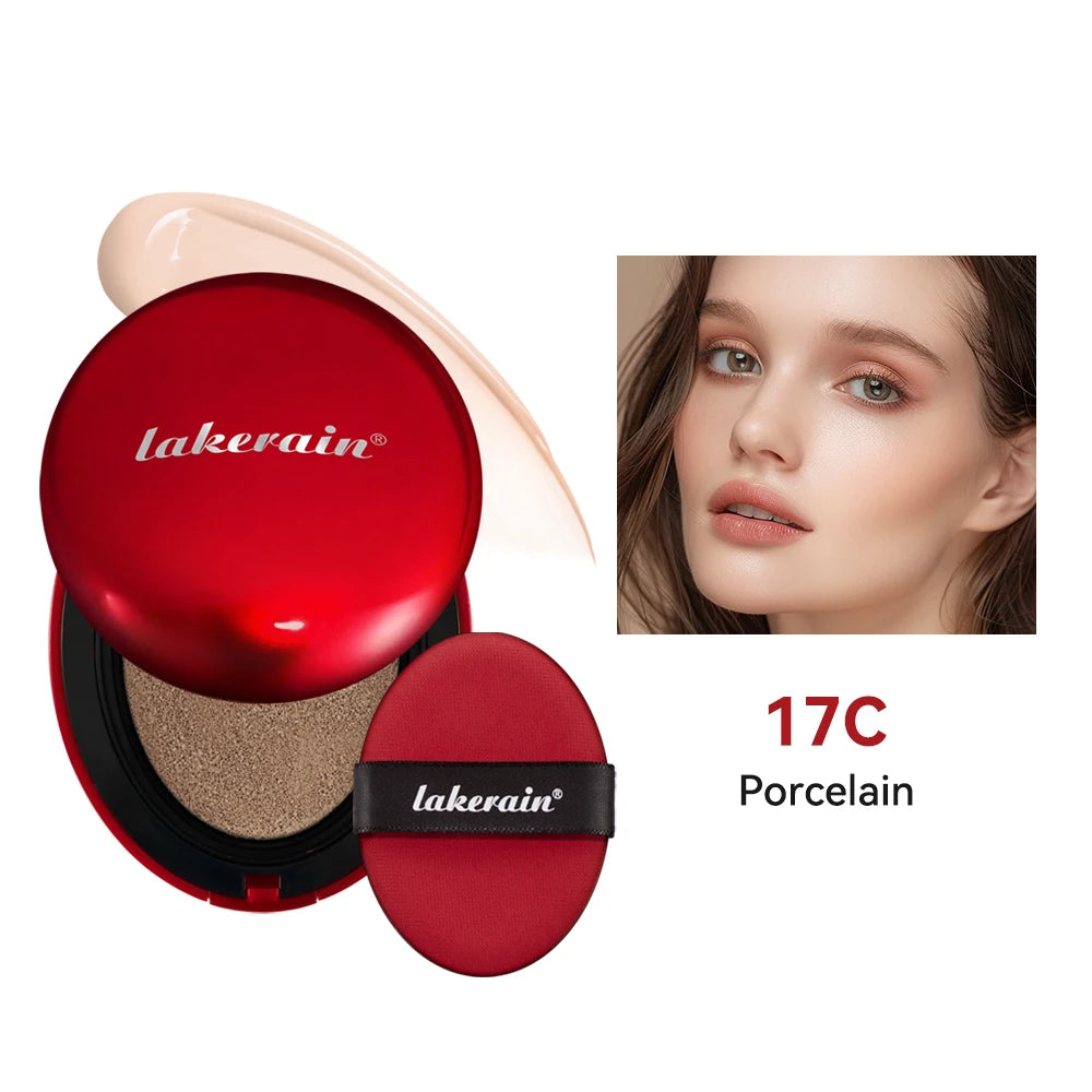 72 Hours Long-lasting Super Fit Cushion Foundation Full Coverage Waterproof Long-lasting Concealer 9 Colors Makeup Semi-Matte Oasis Select 17C Option 1