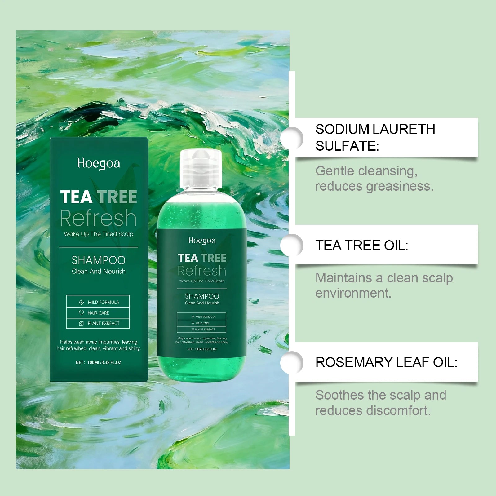 Organic Tea Tree Body Kit – Soothe, Moisturize & Cleanse