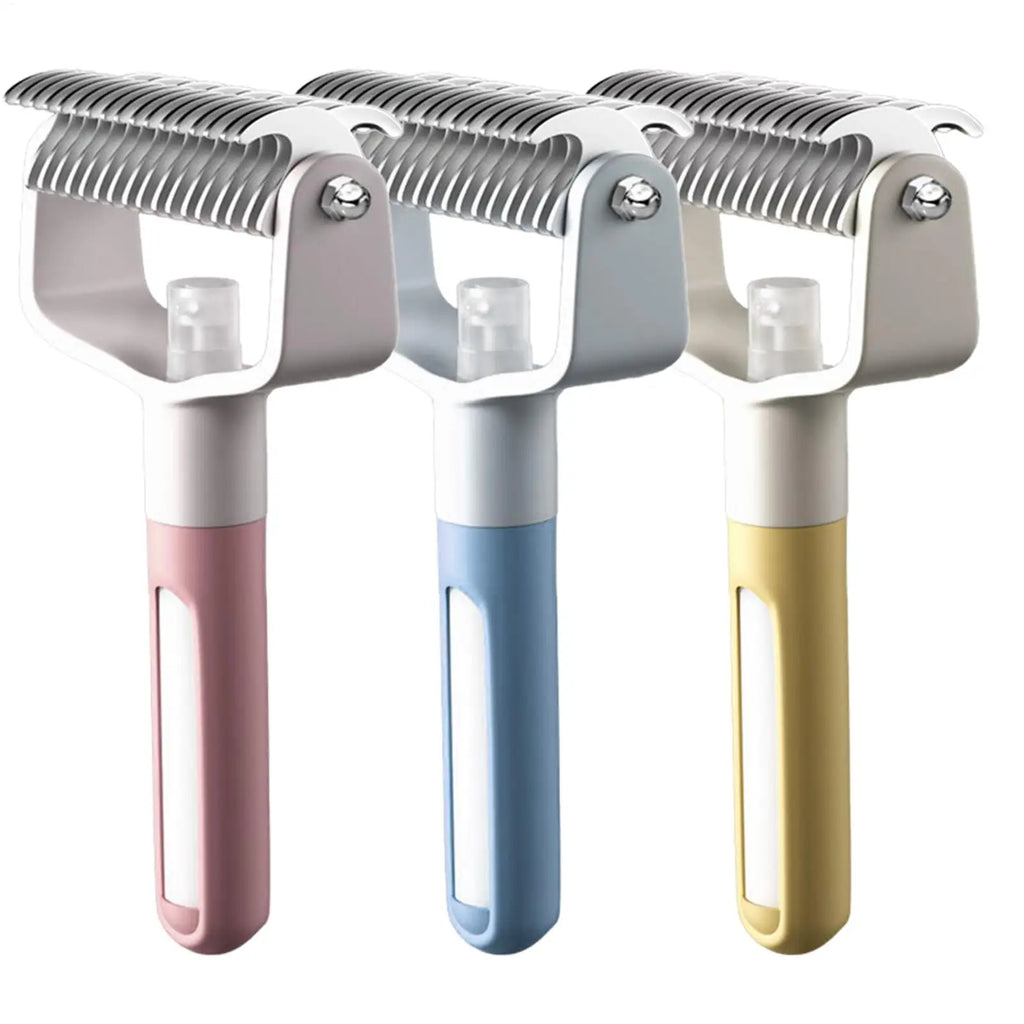 Pet Deshedding Brush Dog Cat Grooming Tool Hair Remover Undercoat Knot Cutter Comb Hair Brush Bathing Shower Pet Supplies Oasis Select