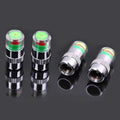 4/24pcs Motorcycle Car Tire Pressure Monitor Valve Cap Sensor Indicator Eye Alert Auto Tire Pressure Inspection Tool Tire Valve Oasis Select 4pcs
