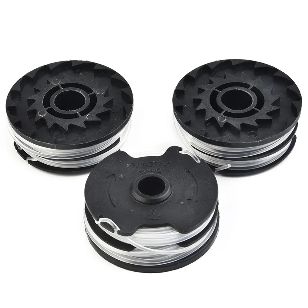 1/6PCS Thread Spools For Parkside Cordless Grass Trimmer For PRTA 20-Li A1 B2 C3 PRT 300 A1 String Trimmers Oasis Select