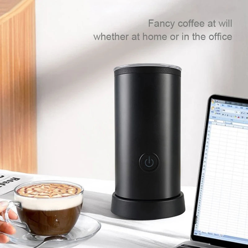 Automatic Milk Frother Hot and Cold Electric Frother for Latte Cappuccino Coffee Making EU Plug Oasis Select