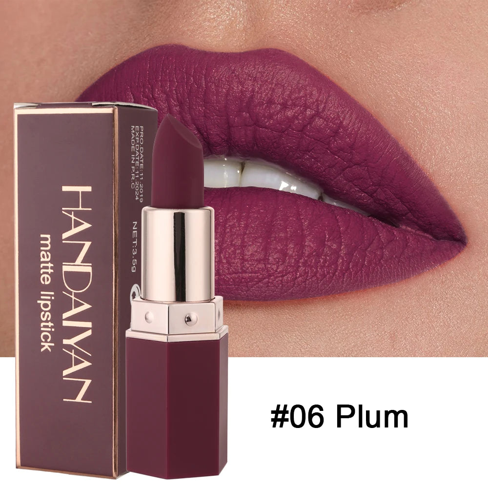 Handaiyan 6-Shade Matte Velvet Lip Liner – Waterproof & Long-Last