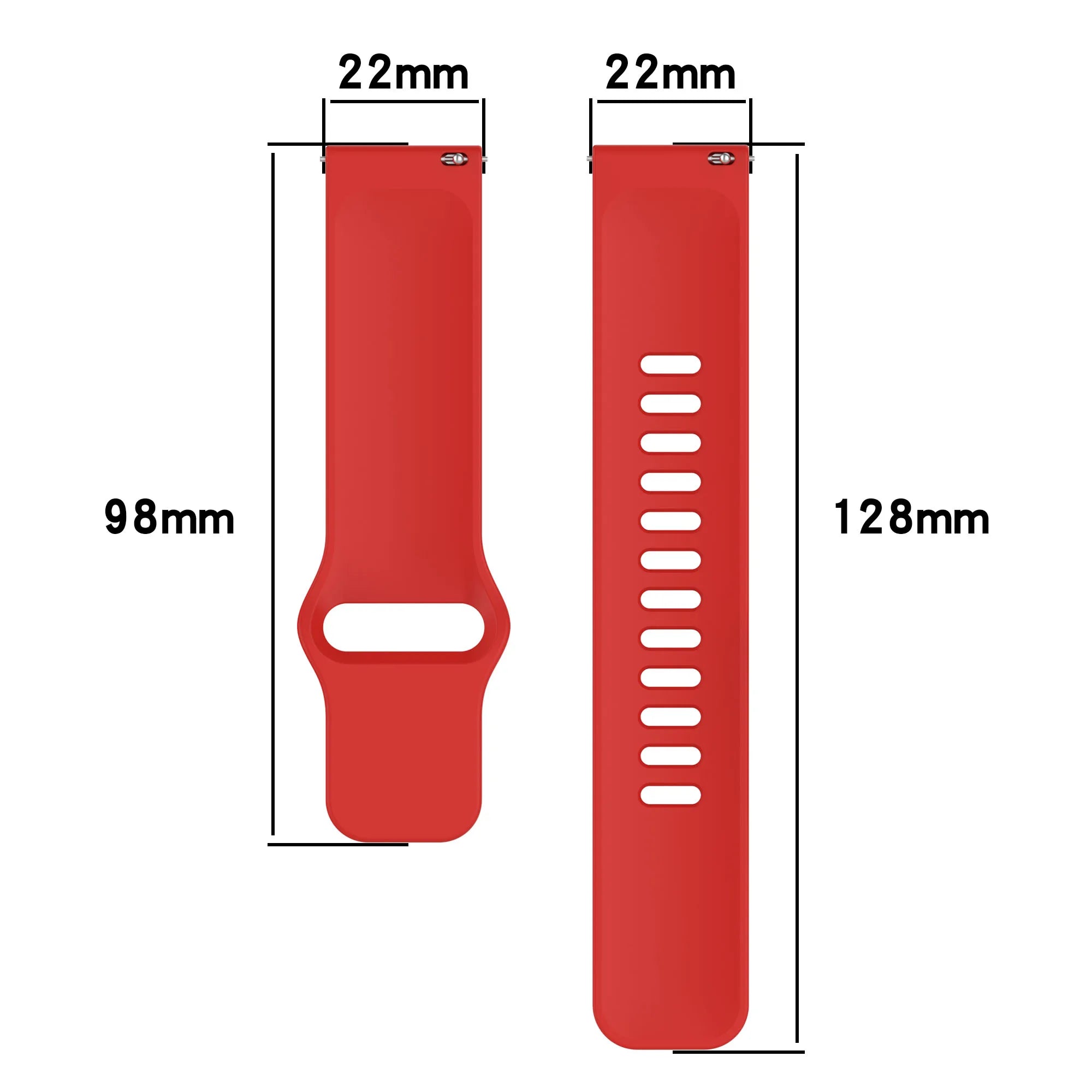 Silicone Sport Strap for Redmi Watch 5 Active / 5 Lite 22mm Smartwatch Band Oasis Select