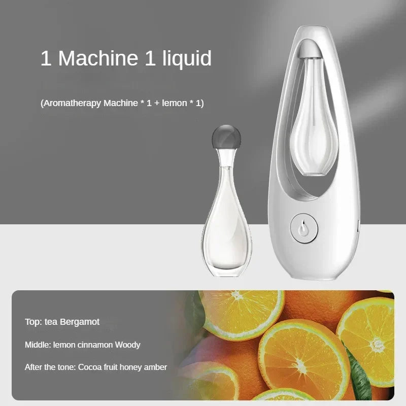 Room Air Freshener Spray Rechargeable Aromatherapy Diffuser/Hotel Home Fragrance Aromatherapy Essential Oil Diffuser Scent Oasis Select lemon set Other