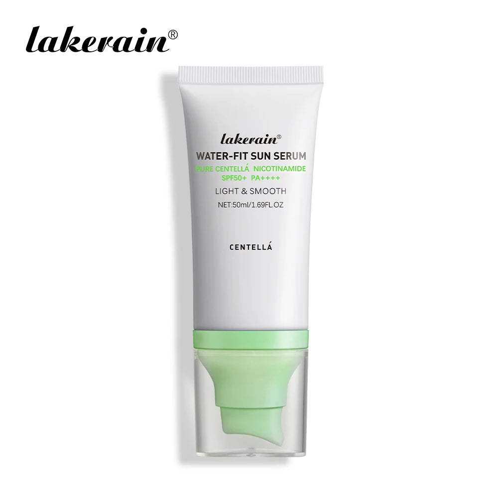 SPF50 Sunscreen Centella Lotion Korea Facial Long-Lasting Sun Protection Non-Greasy Sun Block Prevent Sunburn Face Skin Care Oasis Select 1pcs green