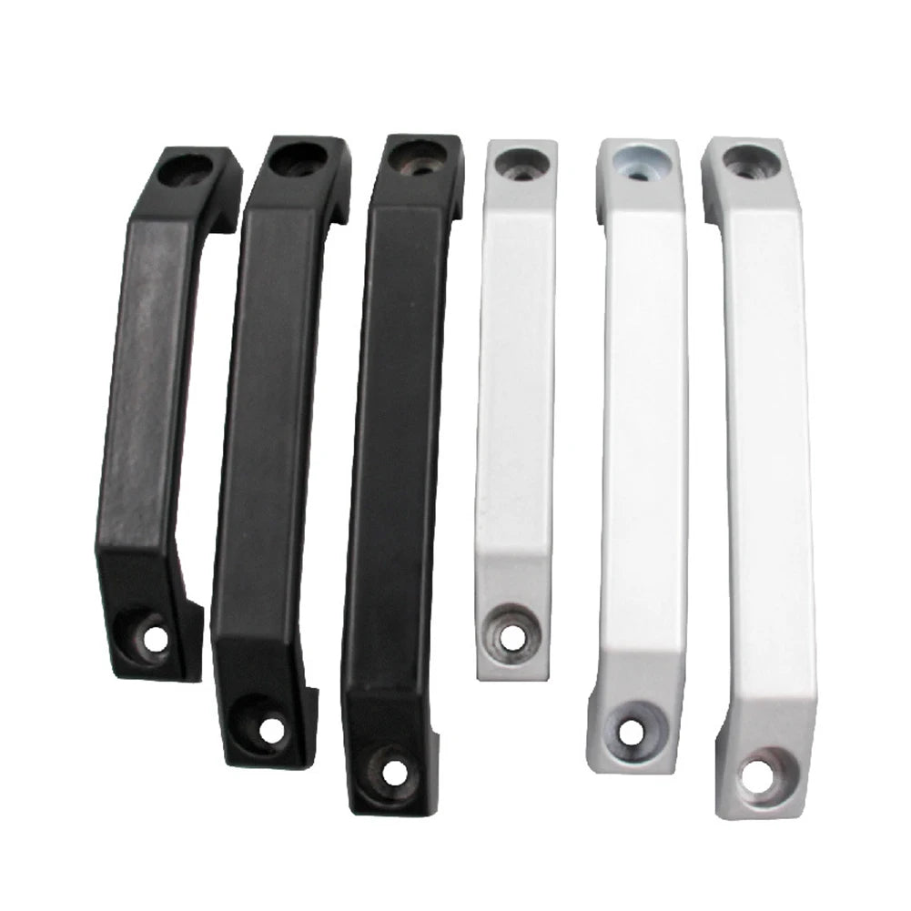 Door Handle Aluminum Alloy U-Shaped Handle Square Cabinet Door Handle Luggage Furniture Wardrobe For Window Oasis Select Silver 100mm