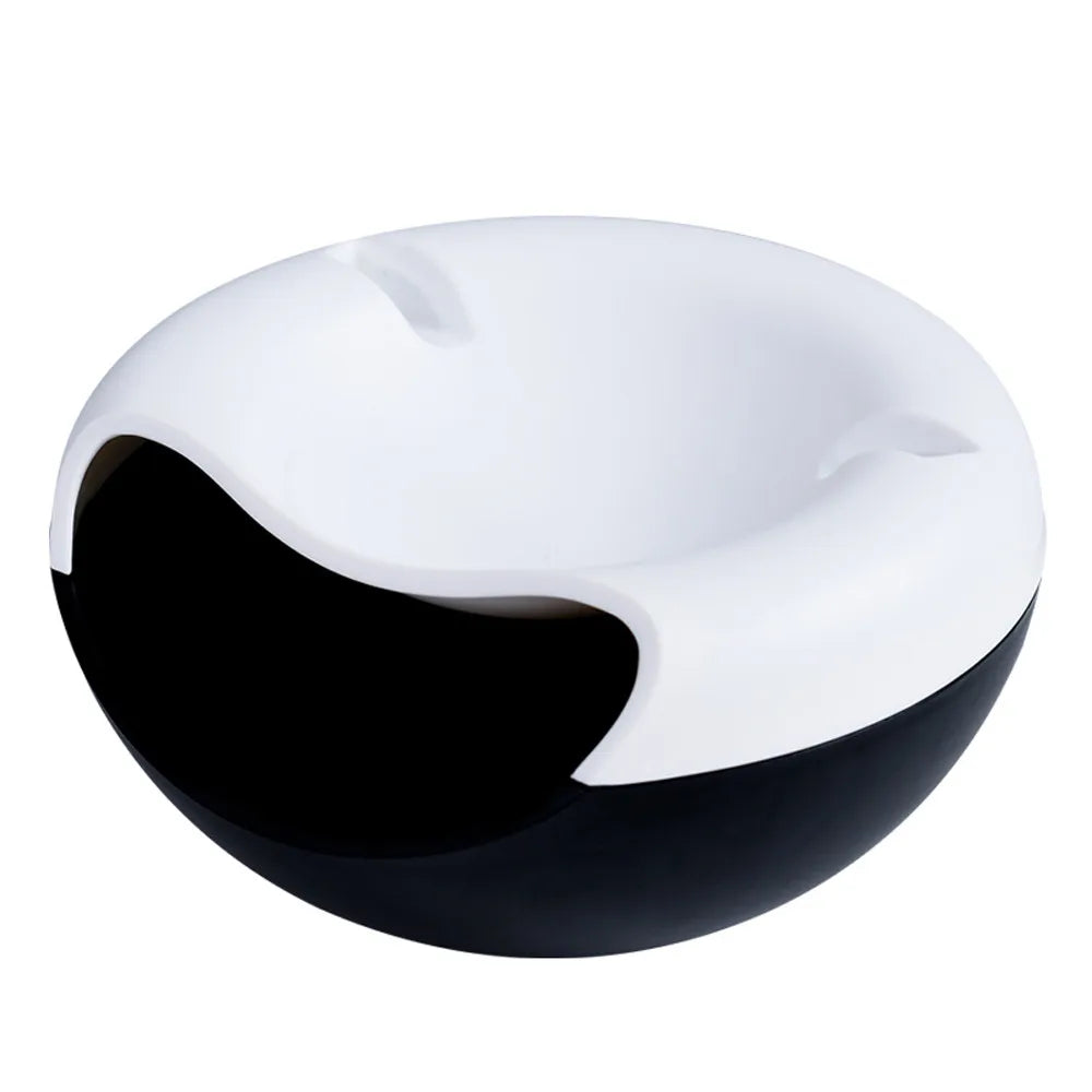 Desktop Storage Box With Creative Design Storage Bowl, Suitable For Dry Item Storage Box Oasis Select White