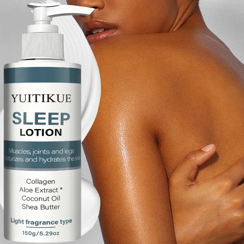 YUITIKUE Sleep Lotion – Collagen & Aloe Vera Night Body Cream