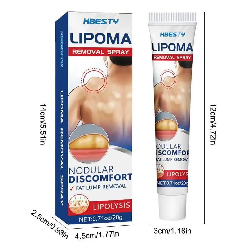 Lipoma Removal Cream Relief Swelling Fat Elimination Cream 20g Remove Subcutaneous Lump Herbal Extract Care Fat Bulges Lump Oasis Select