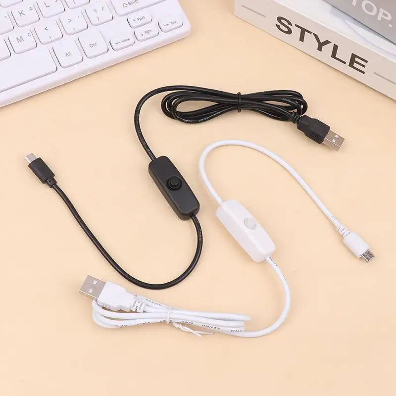 USB to Type-C Extension Cable with On/Off Switch – 1M