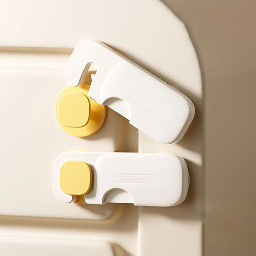 Baby Cabinet Locks Kids Proofing Refrigerator Door Lock Invisible Security Furniture Latches for Closet Cupboard Refrigerator Oasis Select
