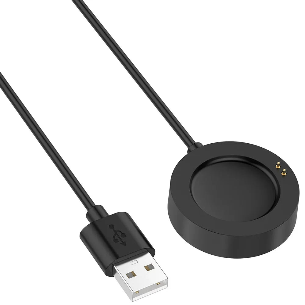 USB Charger Cable for Xiaomi Watch 2, S2, S3, S4 & Watch 2 Pro Smartwatch Charger Cable Oasis Select black