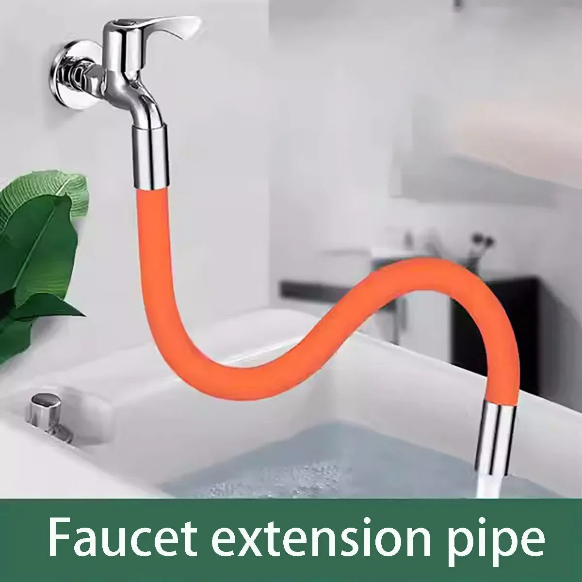 Universal Faucet Extension Pipe – Anti-Splash Water Extender Faucet Extension Pipe Oasis Select