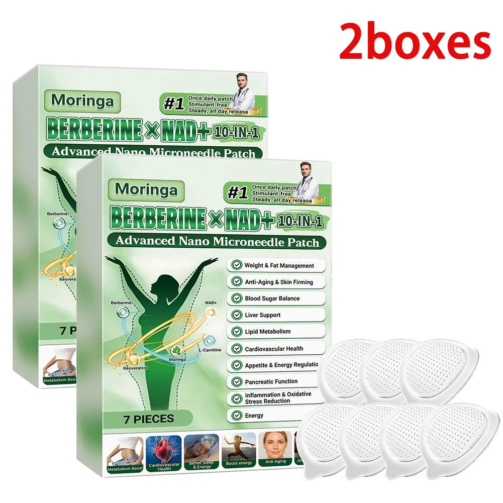 10-in-1 Nano Microneedle Patch – Firming & Moisturizing Skin Microneedle Skin Patch Oasis Select 2 boxes