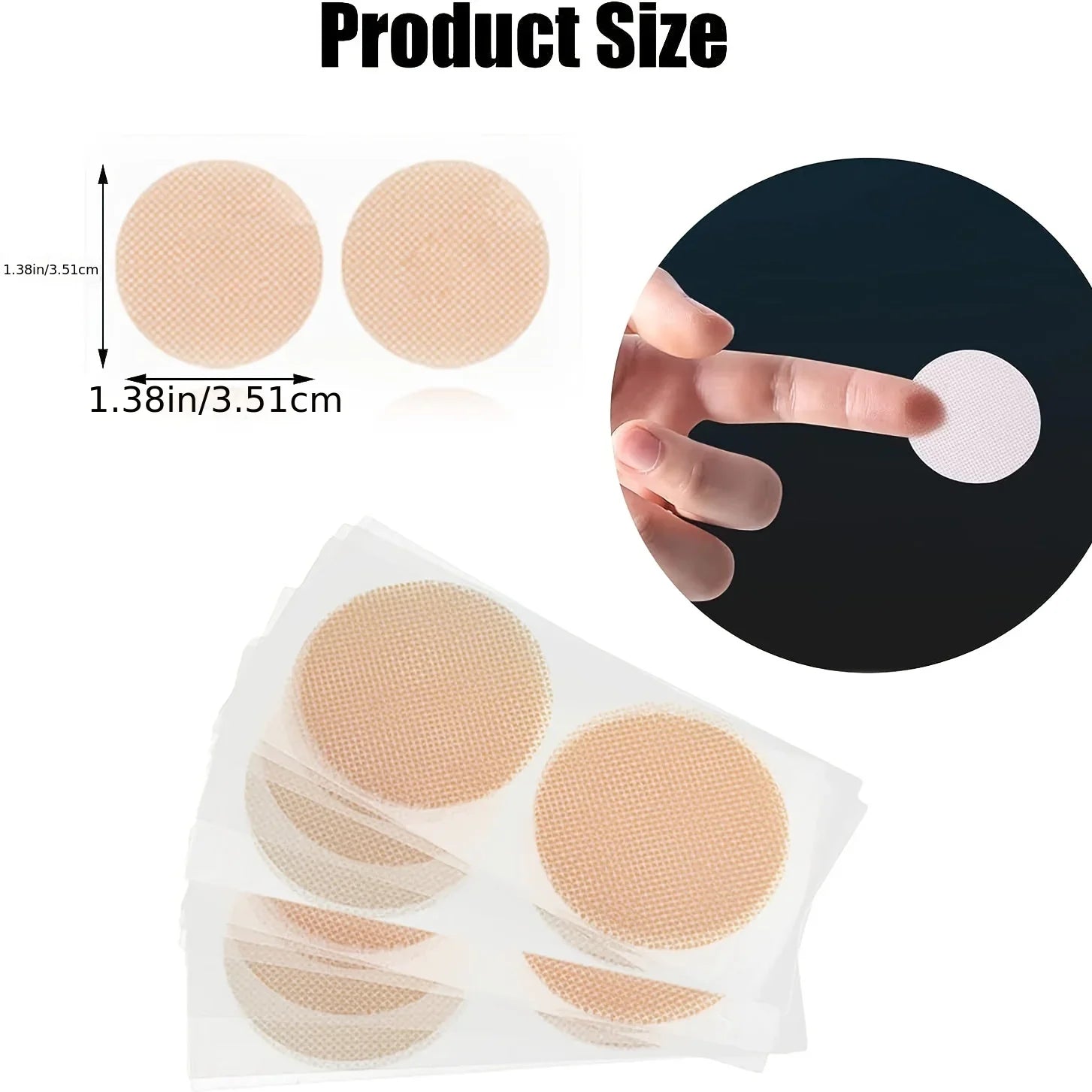100/200 Pieces Of Disposable Nipple Covers For Men, Invisible Ultra-Thin Anti-Convex Nipple Covers For Summer, Anti-Friction For Oasis Select