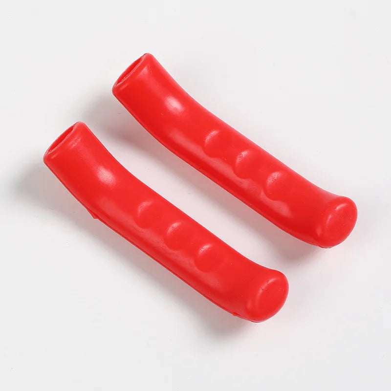 1/2Pair Bicycle Brake Handle Protection Cover Mountain Road Bike Brake Lever Protection Anti Slip Gel Sleeve Cycling Accessories Oasis Select 1pairs Red