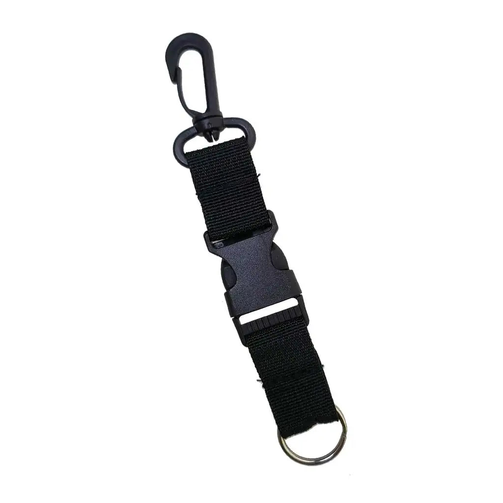 Scuba Diving Quick release Lanyard Clip Spearfishing Free Diving BCD Webbing Lanyard Holder Strap Oasis Select