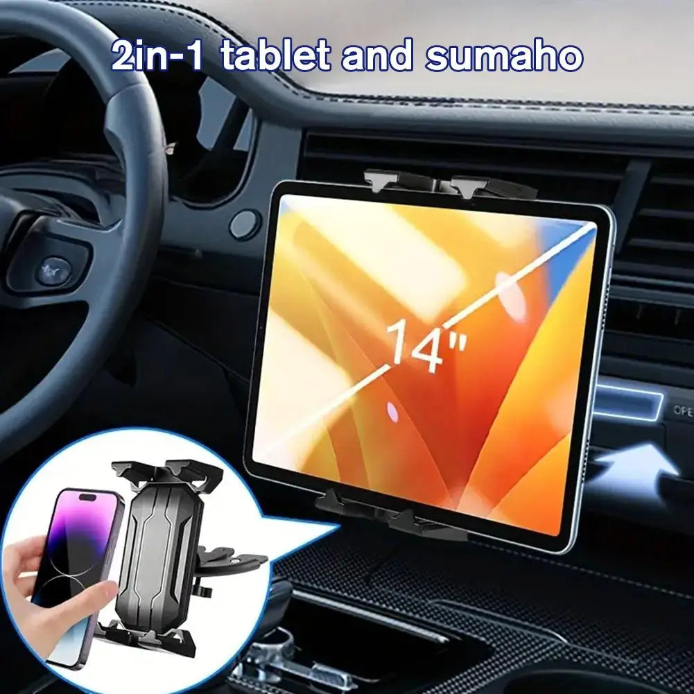 Universal Tablet Stands Holder Car CD Slot Bracket Mobile Phone Mount For iPad Pro Mini Xiaomi Samsung Phone Holder Oasis Select