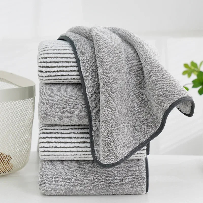 Cotton Towel Bathroom Strong Absorbent Thickened Face Towel Soft Non-shedding Adult Towel Hotel Travel Household Gift Oasis Select