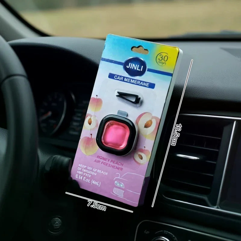 Long-Lasting Car Air Freshener Vent Clip Essential Oil Scented Odor Eliminator 0.14oz Alcohol-Free Fragrance For Fresh Car Smell Oasis Select