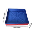 Dog Kiddie Pool PVC Folding Swimming Pool For Dog Non-Inflatable Save Space Pet Puppy Bathing Tub For Puppy Cats Other Animals Oasis Select Red