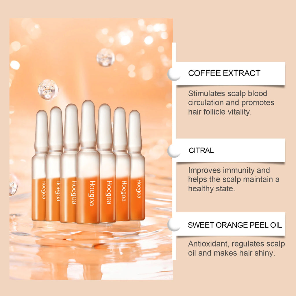 HOEGOA Hair Growth Serum Ampoules – Nourishing Scalp Treatment Hair Growth Serum Oasis Select