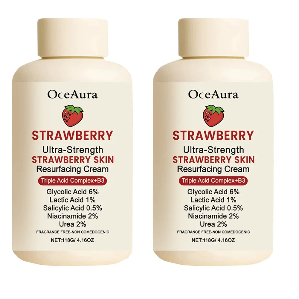 Strawberry Extract Rich Moisturizing Cream 118g – Deep Hydration