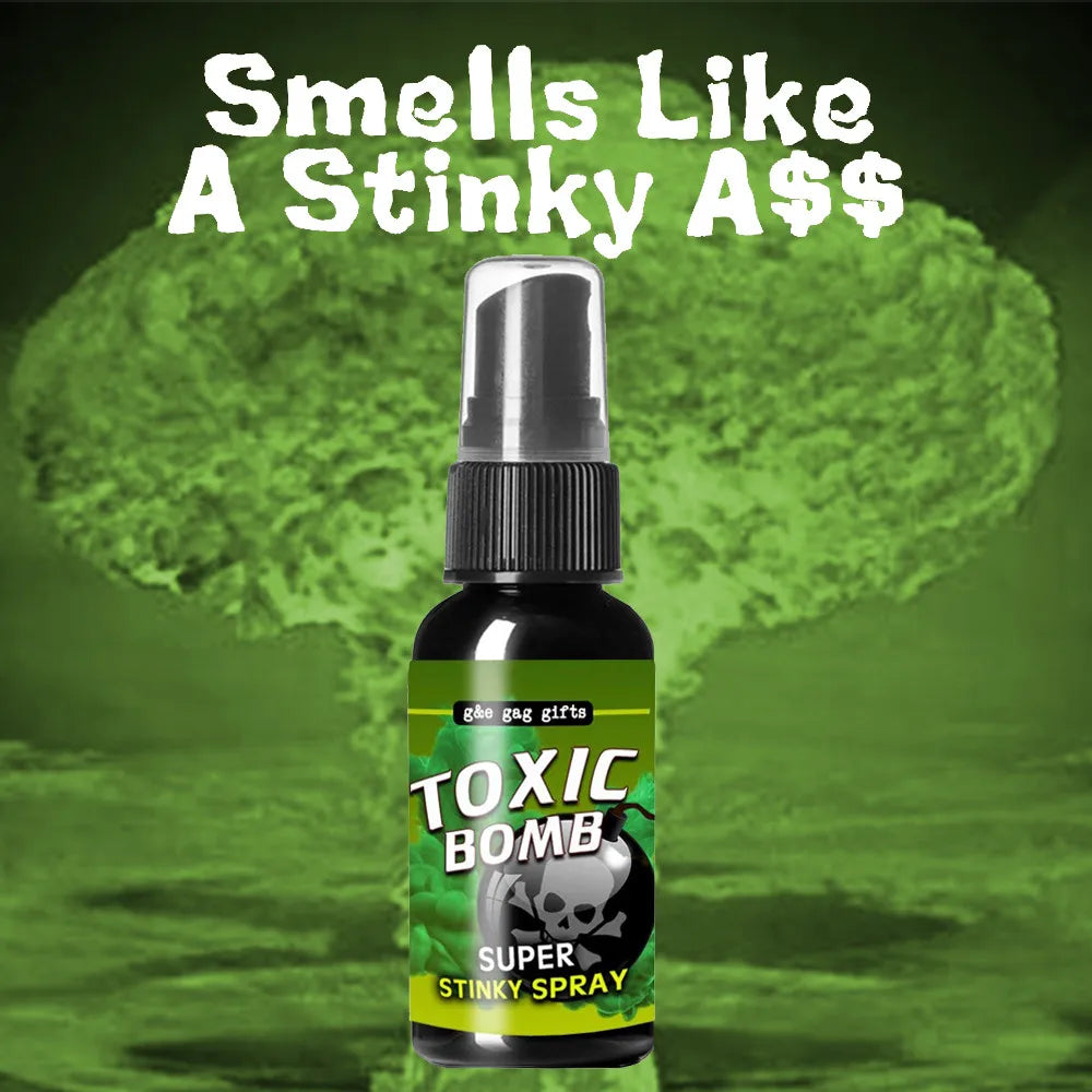30ml Poop Spray Creative Liquid Fart Gag Prank Joke Spray Funny Toy Non-Toxic Stink Bombs Extra Strong Smelly Stinky Gas Spray Oasis Select