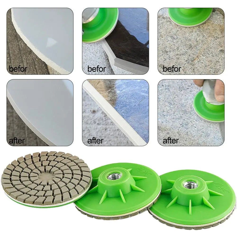 Dry Polishing Disc for Angle Grinder – Tile, Marble & Quartz